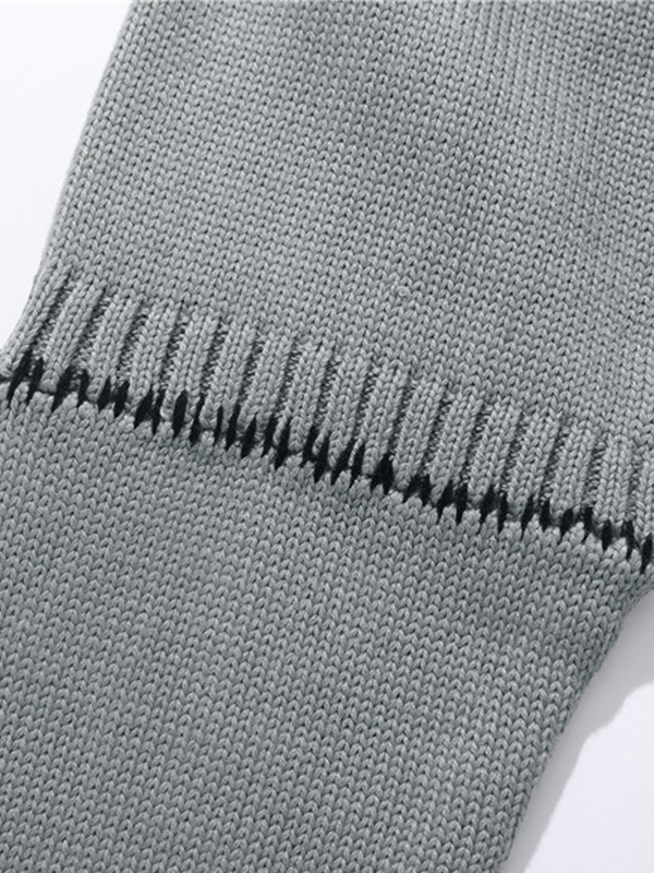 Men's Graffiti Distressed Pullover Sweater-3