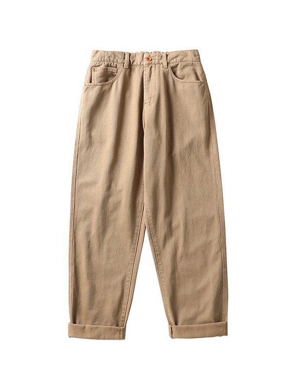Men's Casual Straight Leg Cargo Pants-2